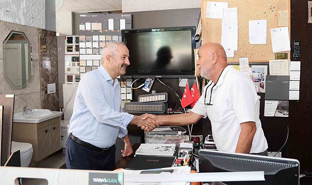 Başkan Büyükgöz esnafla bir araya geldi