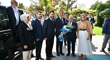 Başkan Büyükkılıç, AK Parti Genel Başkan Yardımcısı Demir'i ağırladı