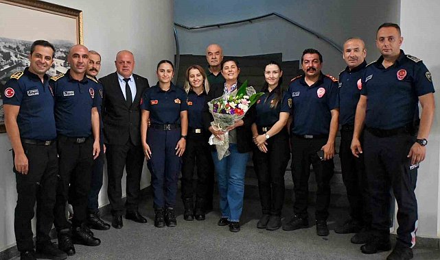 Başkan Çerçioğlu, İtfaiye Haftası'nı kutladı