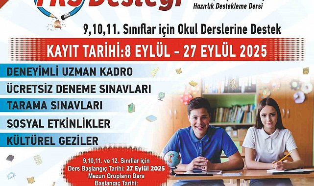 Başkan Çerçioğlu'ndan üniversite adaylarına ücretsiz YKS desteği