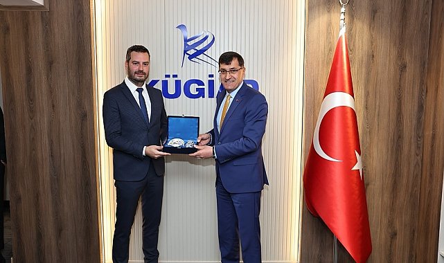 Başkan Eyüp Kahveci'den KÜGİAD'a anlamlı ziyaret