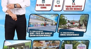 Başkan Tatık tamamlanan 5 yatırımı Tavaslıların hizmetine açıyor