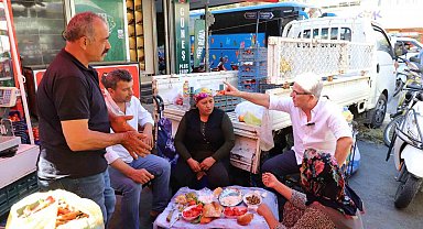 Başkan Tetik, vatandaşlarla bir araya geldi