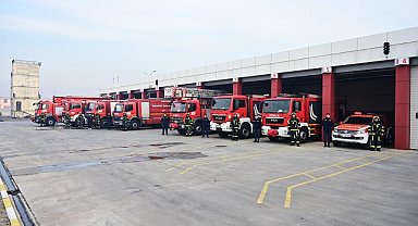 Başkan Yalçın: "2025'te çıkan yangınlarda 3 bin 550 litre köpük ve jel bazlı söndürücü kullandık"