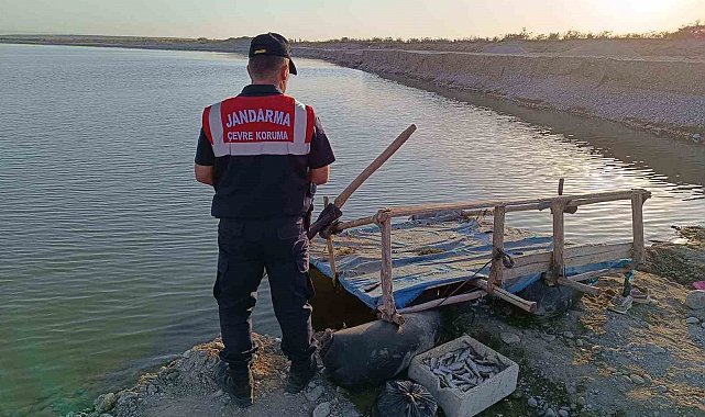Batman Çayı'nda 250 metre hayalet ağ bulundu