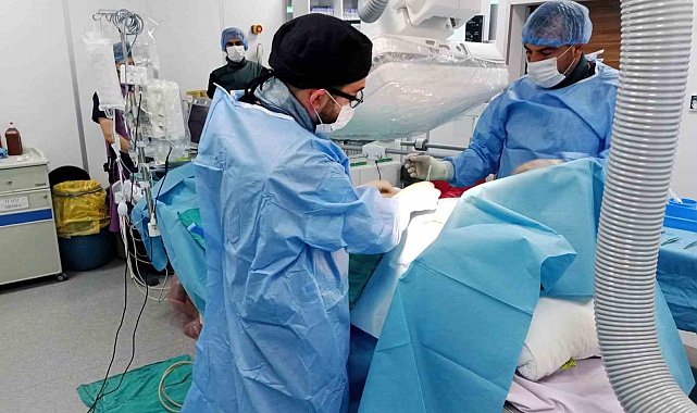 Bayburt Devlet Hastanesinde hastalara kalp pili takılmaya başlandı