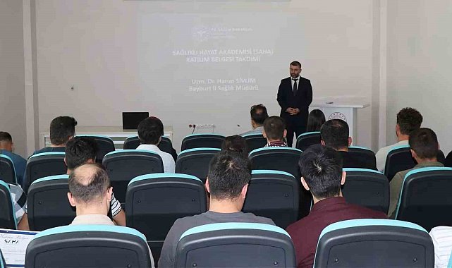 Bayburt'ta 'Sağlık Okuryazarlığı' eğitimleri devam ediyor