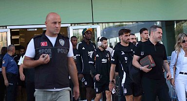 Beşiktaş kafilesi İzmir'e geldi