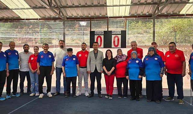 Bilecik Huzurevi, Bocce Turnuvasına galibiyetle başladı