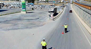 Bilecik'te radar hız denetimleri sürüyor