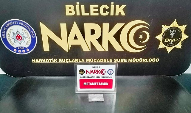 Bilecik'te uyuşturucu operasyonu: 1 kişi yakalandı