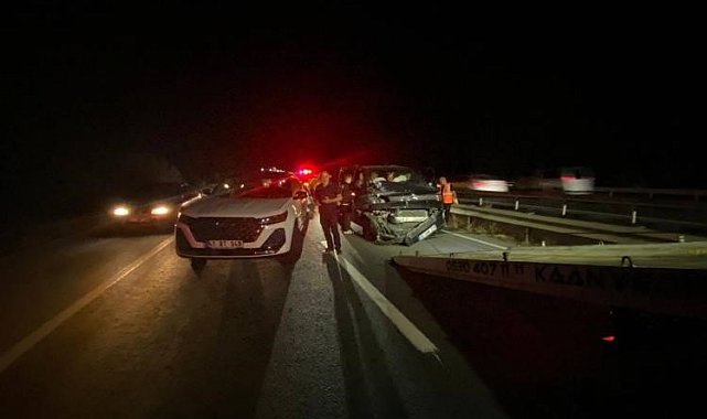Bilecik'te yaşanan trafik kazasında 2 kişi yaralandı