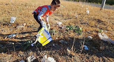 Bingöl'de gönüllülerinden çevre temizliği