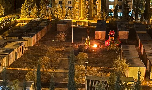 Boşaltılan konteyner kent, madde bağımlılarının yuvası haline geldi
