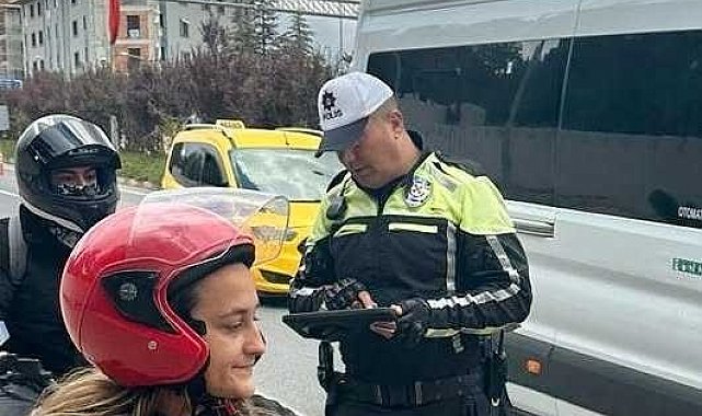 Bozüyük'te trafik denetimleri sürüyor