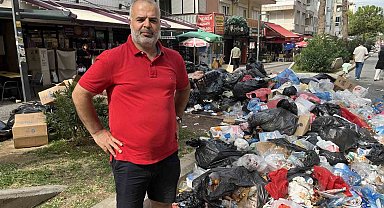 Buca'da çöp isyanı: "Bu şehir bunları hak etmiyor"