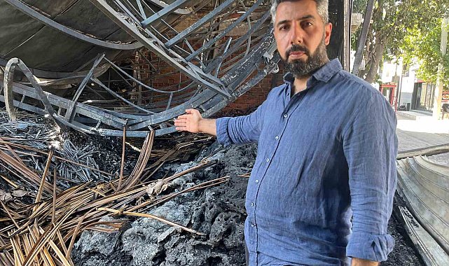 Buca'da çöp yangını: 30 milyon lira zarar