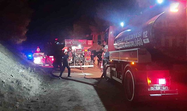 Burdur'daki orman yangını söndürüldü