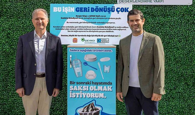 Burger King'den sürdürülebilir gelecek için önemli adım