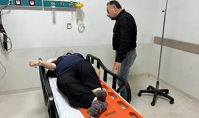 Burhaniye'de belediye otobüsü şarampole devridi: 9 yaralı