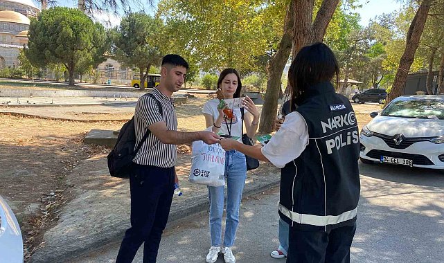 Bursa'da Narkotik Şube'den 5 bin kişiye eğitim