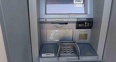 Çalıntı 60 kartla ATM'yi boşaltacaktı, başaramayınca cihaza zarar verdi