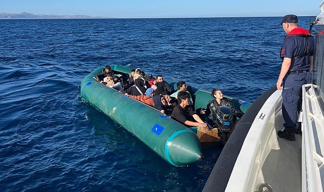 Çanakkale'de 24 kaçak göçmen yakalandı