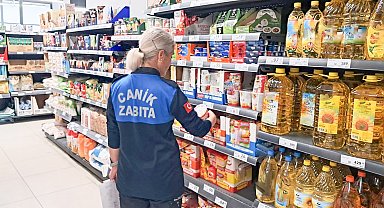 Canik'te market ve işletmelere denetim