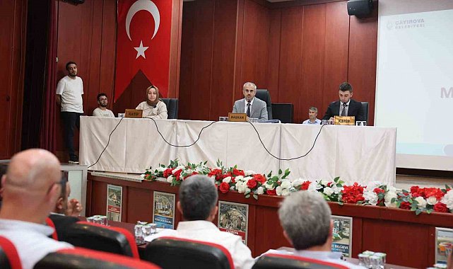 Çayırova Belediyesi eylül ayı meclis toplantısı yapıldı