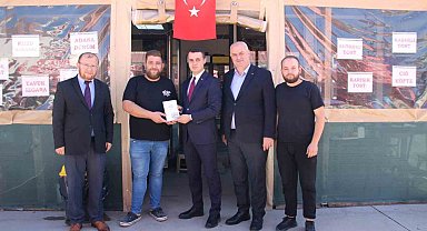 Çilimlili esnaflar unutulmadı