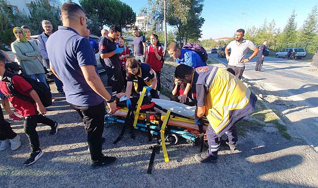 Çocukları taşıyan servis kazaya karıştı, veliler hastaneye koştu