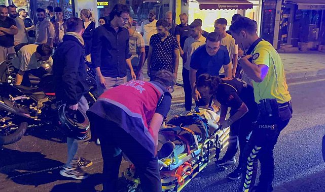 Çorlu'da trafik kazası: 2 yaralı