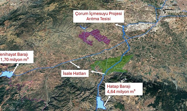 Çorum'da içme suyu için önemli bir proje daha hayata geçiriliyor