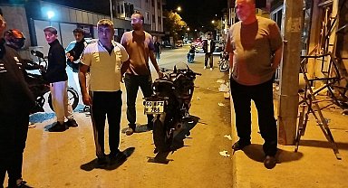 Çorum'da motosiklet kazası: 1 yaralı
