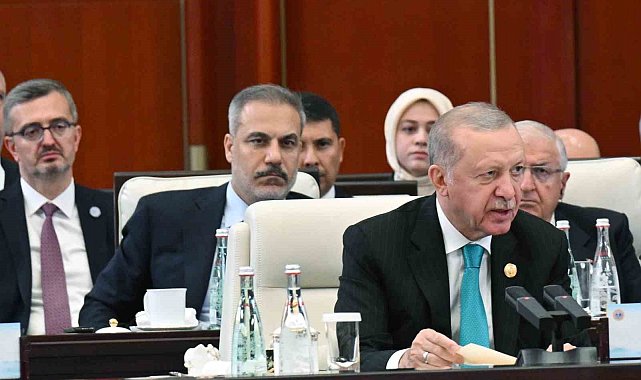 Cumhurbaşkanı Erdoğan: "Bebeklerin, çocukların, yaşlıların açlıktan öldüğü bir vahşeti 23 aydır durduramamanın hiçbir izahı yoktur ve olamaz"