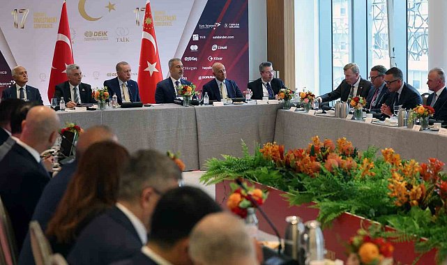 Cumhurbaşkanı Erdoğan, Sektörel Yuvarlak Masa Formatında Türk Yatırım Konferansı'na katıldı
