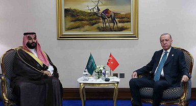 Cumhurbaşkanı Erdoğan, Suudi Arabistan Veliaht Prensi Selman ile görüştü