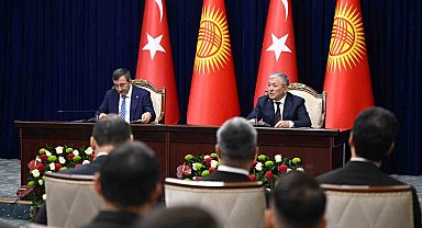 Cumhurbaşkanı Yardımcısı Yılmaz: "Türk müteahhitlik firmaları Kırgızistan'da 95 projeyi hayata geçirdi"