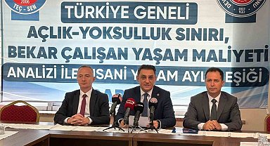 Devlet Memurları Konfederasyonuna bağlı TEÇSEN açlık sınırı araştırmasını açıkladı