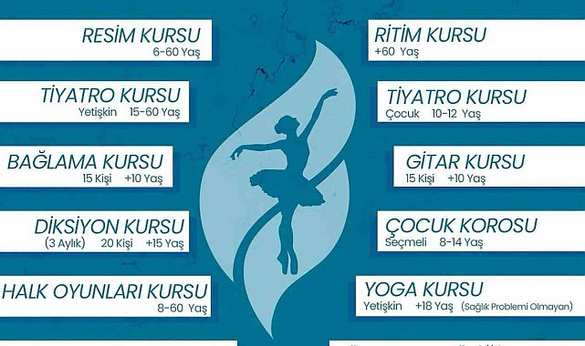 Didim'de sanat akademisi yeni dönem kurs kayıtları başladı