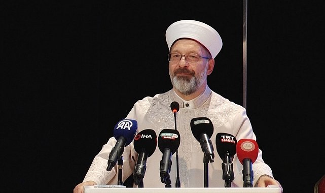Diyanet İşleri Başkanı Erbaş: "Kurslarımızda şu ana kadar 1 milyon 750 bin civarında mezun verdik"