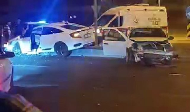 Diyarbakır'da trafik kazası: 2 yaralı