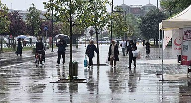 Düzce ve çevresinde sağanak yağış uyarısı