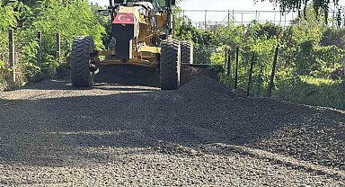Düzce'de köylerde yeni yollar açılıyor