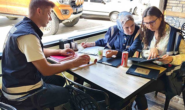 Düzce'de ticaret il müdürlüğü ve zabıta sahada