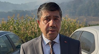 Düzce'deki orman yangını 6. saatinde: Havadan ve karadan müdahale sürüyor