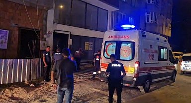 Edremit'te inşaatta imdat çığlığı: Merdiven boşluğuna düşen kadın yaralandı