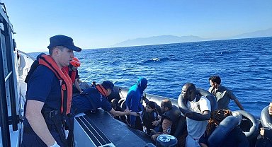 Ege sularında göçmen hareketliliği: 137 göçmen karaya çıkartıldı