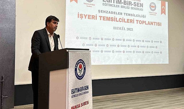 Eğitim Bir Sen iş yeri temsilcileri bir araya geldi