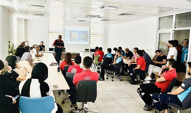 Elazığ'da Afet Farkındalık Eğitimi ve Tatbikatı